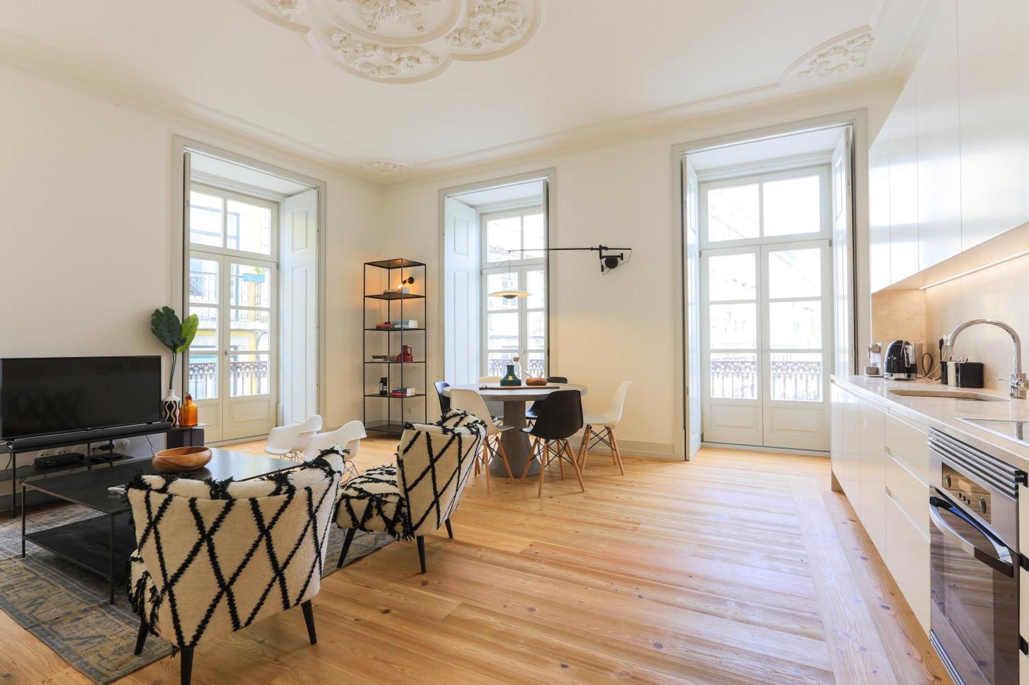 Bacalhoeiros 99 - Beautiful And Bright Apartment @ Baixa, Chiado Lisbon Bagian luar foto